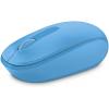 Mouse optico Inalambrico Ambidiestro, 2.4 GHz, Color Azul Cielo